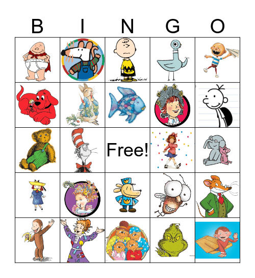 Children's Book Week! Bingo Card