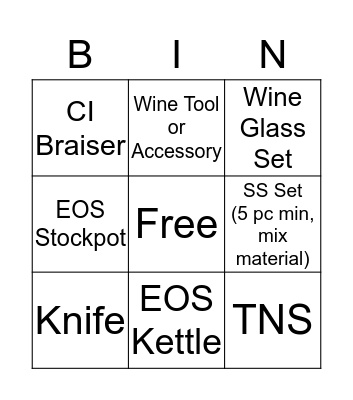 Easter Sunday Bingo Card