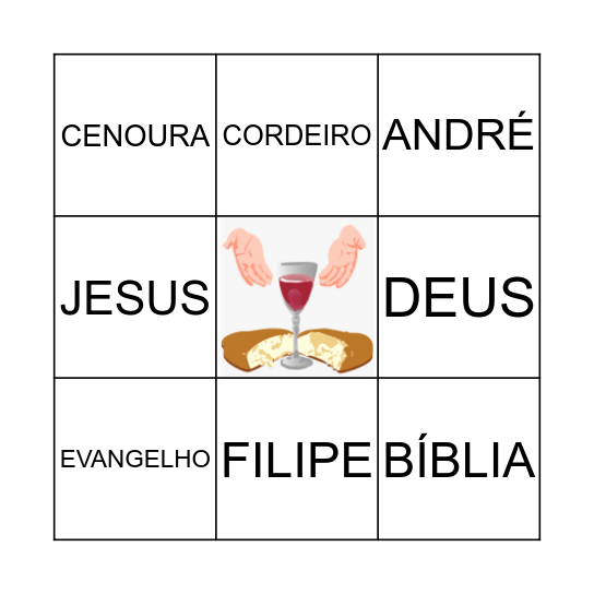 BINGO DE PÁSCOA Bingo Card