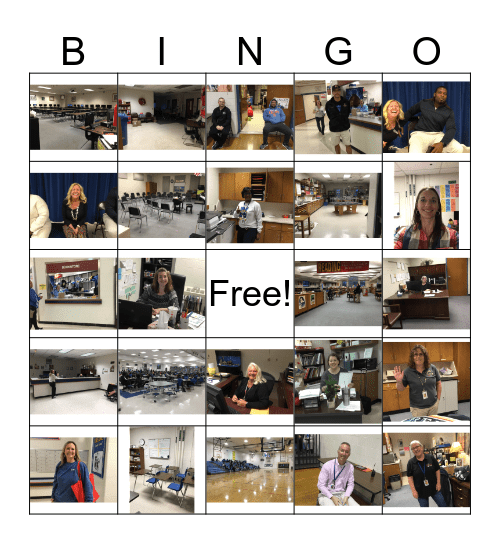 Newburg Middle School Bingo Card