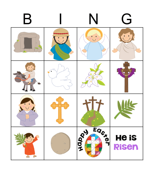 EASTER BINGO Card