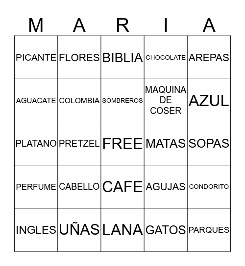 FELIZ CUMPLEAÑOS  Bingo Card