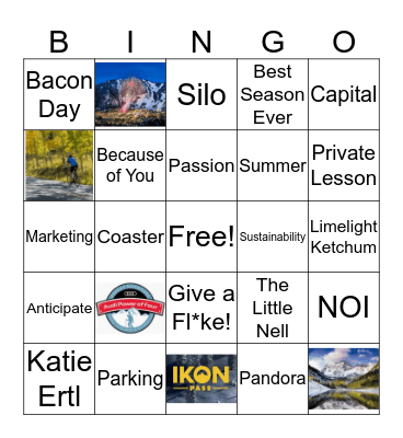 Spring MIM Bingo Card