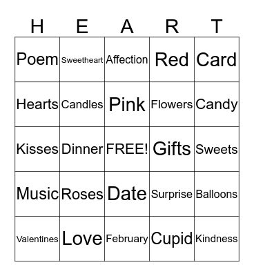 BANQUET BINGO Card