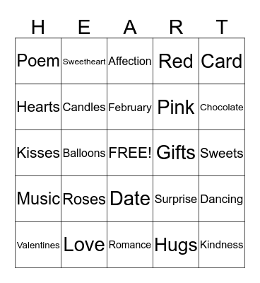 BANQUET BINGO Card