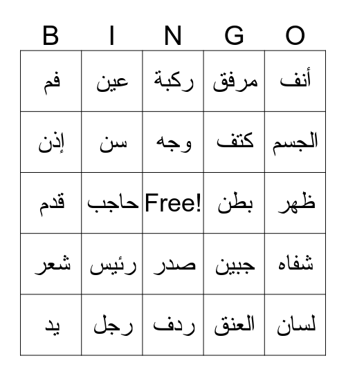 Jared's و Leif's Bingo حفلة Bingo Card