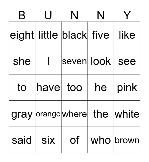 Spring Eggstravaganza Bingo Card