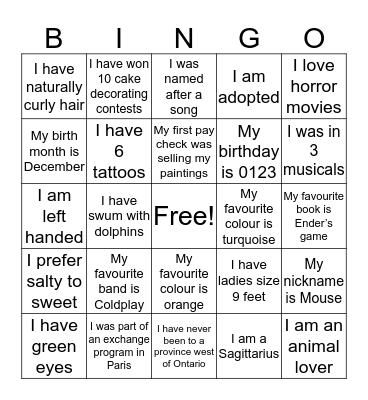 Gt-eh’s icebreaker Bingo Card