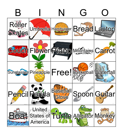 Bingo! Bingo Card