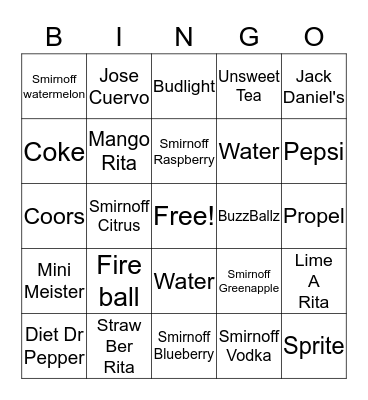 Easter Hunt Bingo Card