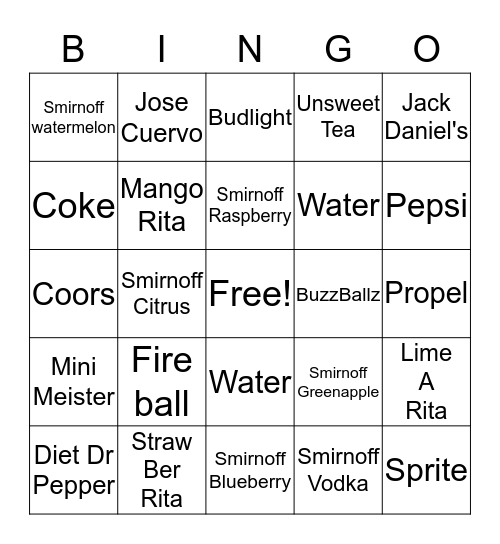 Easter Hunt Bingo Card