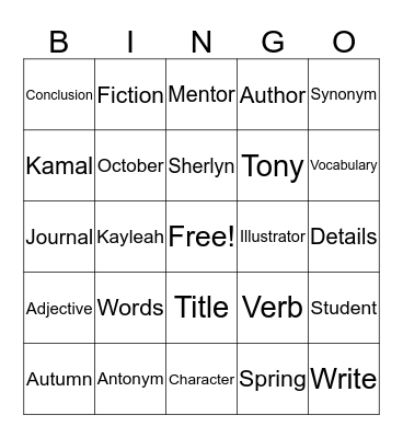 You've Worked Hard, Now It's Time to Play! Bingo Card