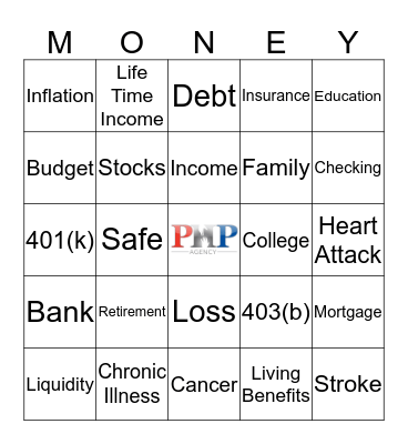 PHP Financial Literacy Bingo Card