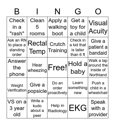ENS Tech Bingo Card