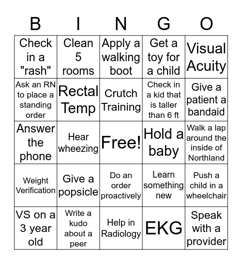 ENS Tech Bingo Card
