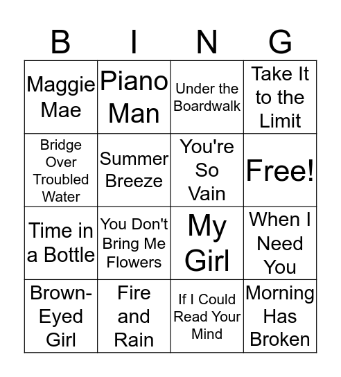 SOUTHPOINTE 4/19 Bingo Card