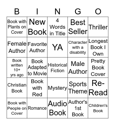 May Bingo Card
