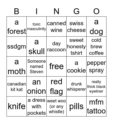 My Favorite Murder Bingo  Bingo Card