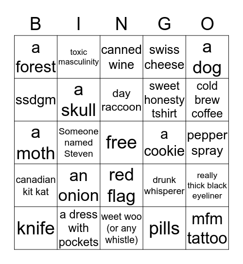 My Favorite Murder Bingo  Bingo Card