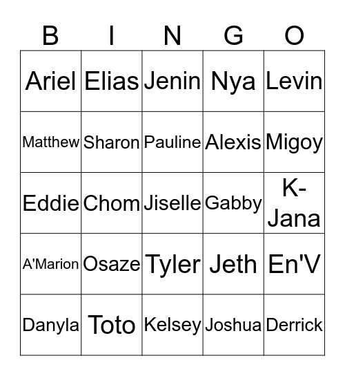 Future of 5 East Nursing May 2019 Bingo Card