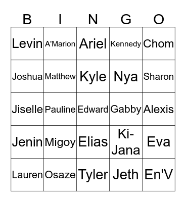 Future of 5 East Nursing May 2019 Bingo Card