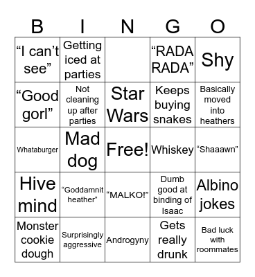 Alyssa culture Bingo Card