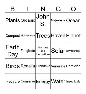 HAPPY BIRTHDAY!!!    HAPPY EARTH DAY!!! Bingo Card