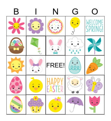 Easter BINGO! Bingo Card