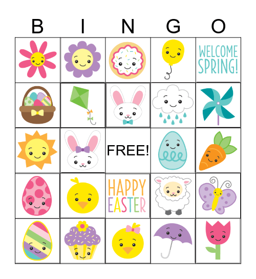 Easter BINGO! Bingo Card