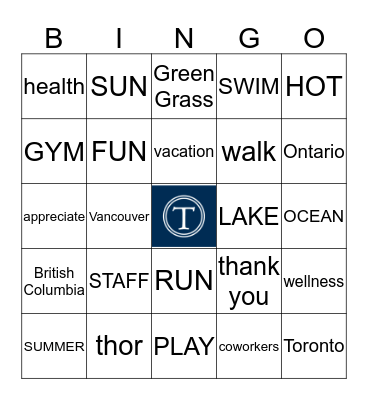THOR BINGO Card