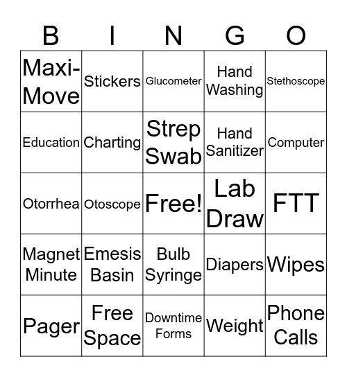CA/ Tech Week Bingo Card
