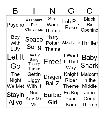 Easter Sunday Fun Bingo Card