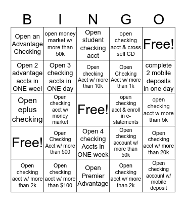 Spring Break B I N G O Bingo Card