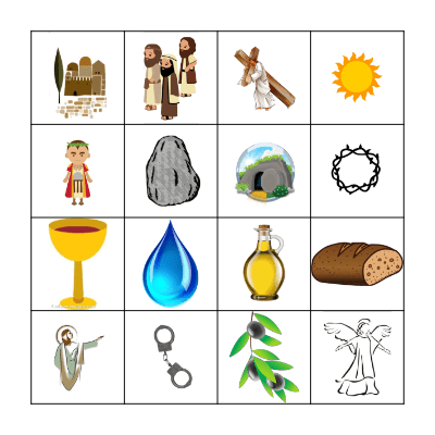 HAPPY EASTER Bingo Card