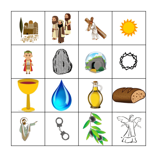 HAPPY EASTER Bingo Card