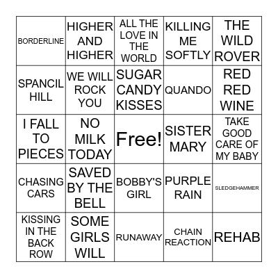 NORWICH CITY Bingo Card