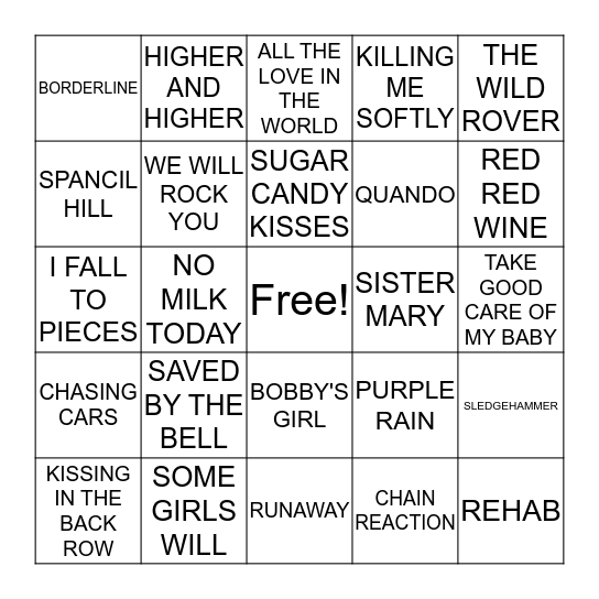 NORWICH CITY Bingo Card