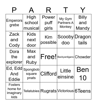 BIRTHDAY BINGO Card