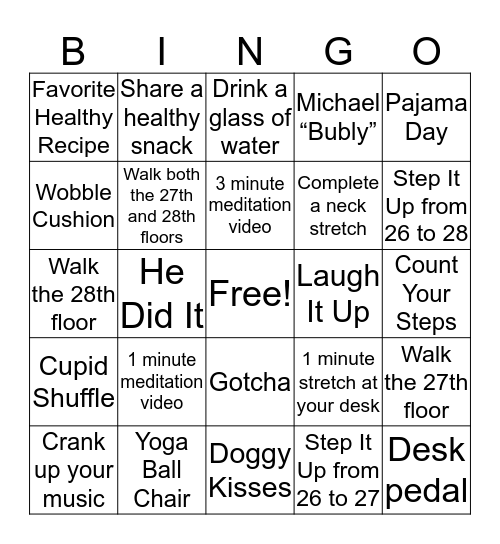 ZEN BINGO Card