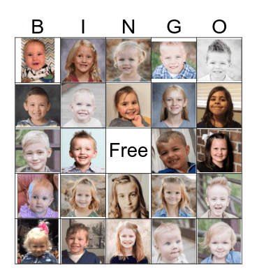 Allred Family Reunion 2019 Bingo Card