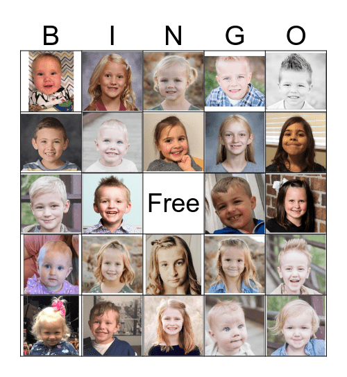 Allred Family Reunion 2019 Bingo Card