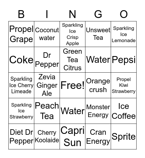 Easter Hunt Bingo Card