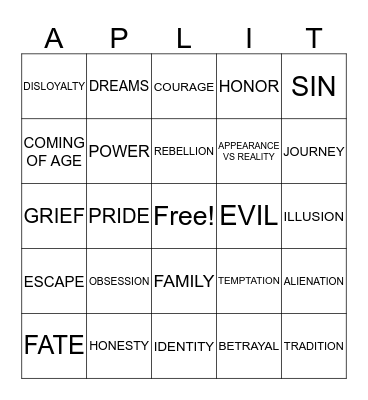 Q3 Theme Review Card Bingo Card