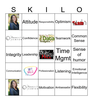 Soft Skills Bingo Card