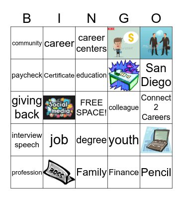 Workforce BINGO Card