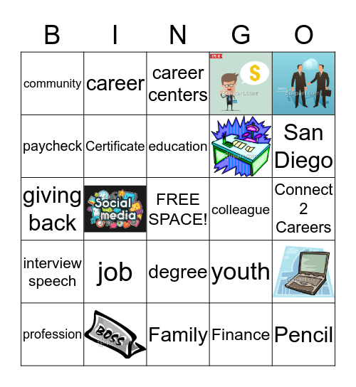 Workforce BINGO Card