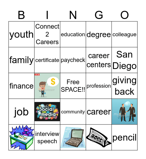 Workforce BINGO Card