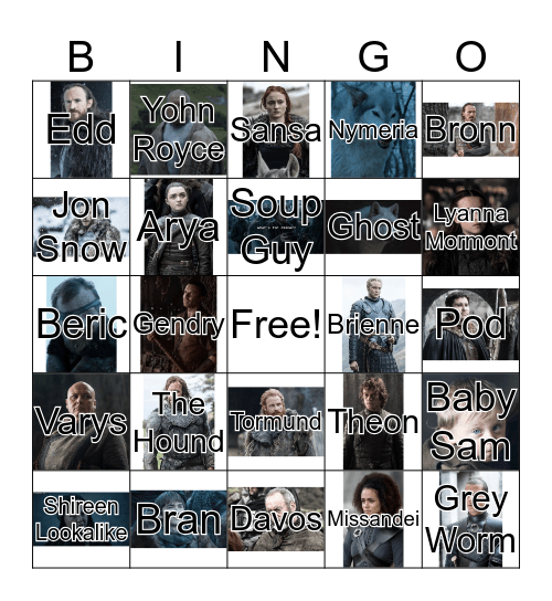 DEATH BINGO  Bingo Card