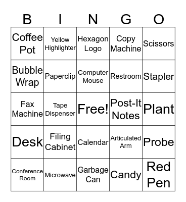 S.M.A.R.T. Day Bingo Card