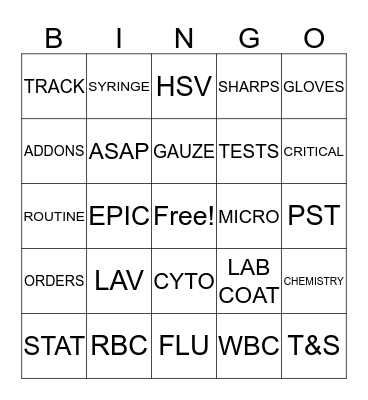 BINGO 2019 Bingo Card